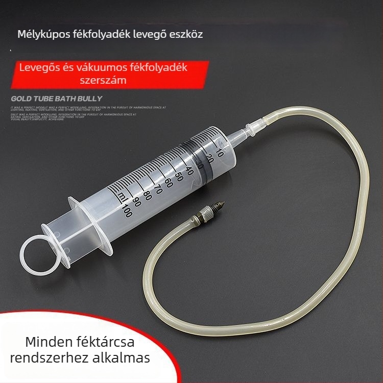 Vákuumpumpa eszköz motorkerékpár/elektromos járművek tárcsaféke javításához – Mojielong, Modell: Repair Needle Tube