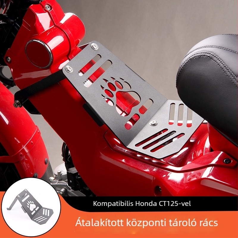 Ct125 középre szerelt polc Honda CT125 – JFG márka, modell J-02-ct125 második generáció, módosítási kiegészítő