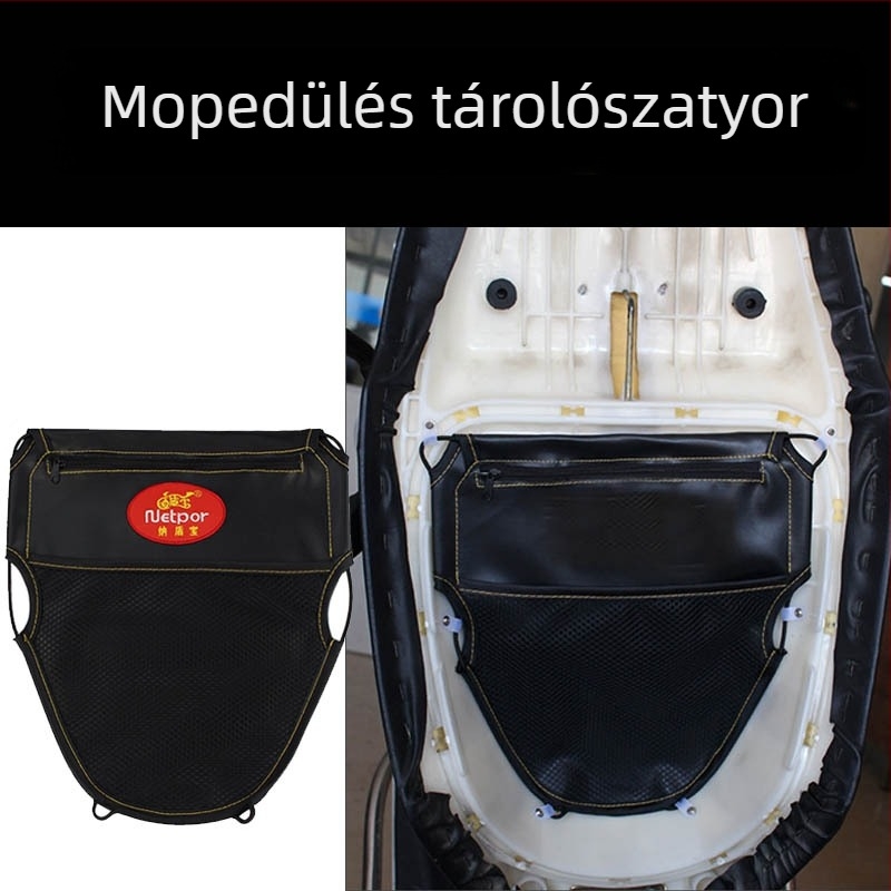 Üléspárnás táska robogóhoz — tároló, testreszabható, márka An Responsibility