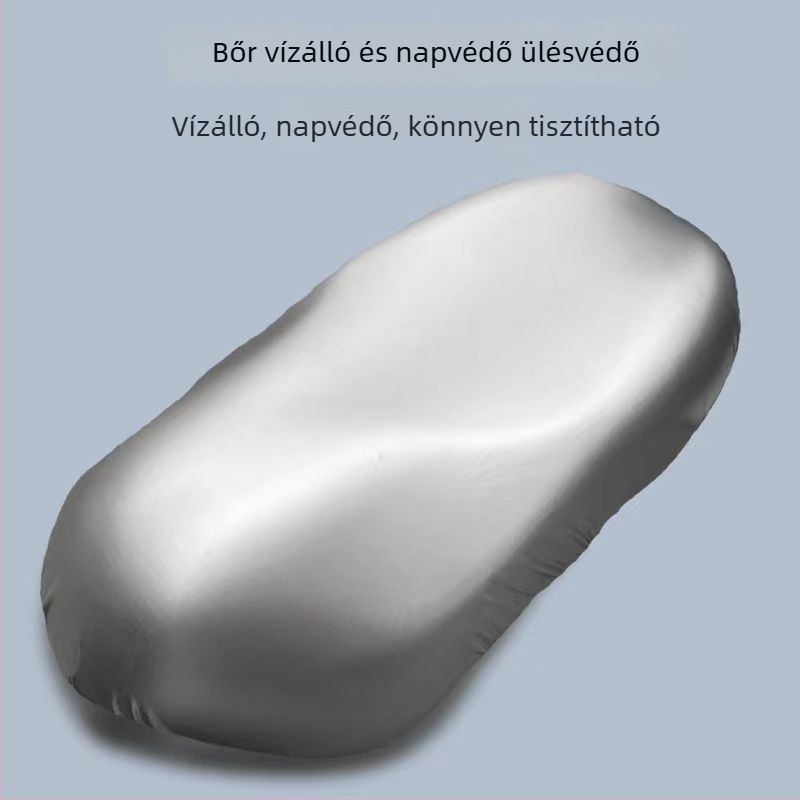 Bőr ülésvédő motorkerékpárok és elektromos járművek számára, négy évszakos, univerzális; vízálló, UV-álló.