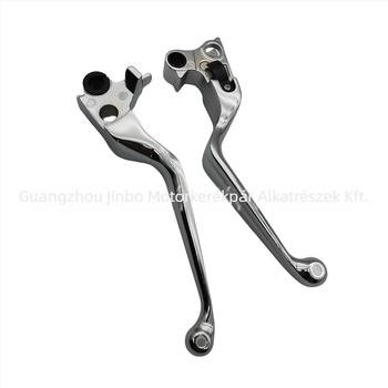 Jinbo Harley bullhorn fék- és kuplungkarral, modell 5015, Harley motorokhoz
