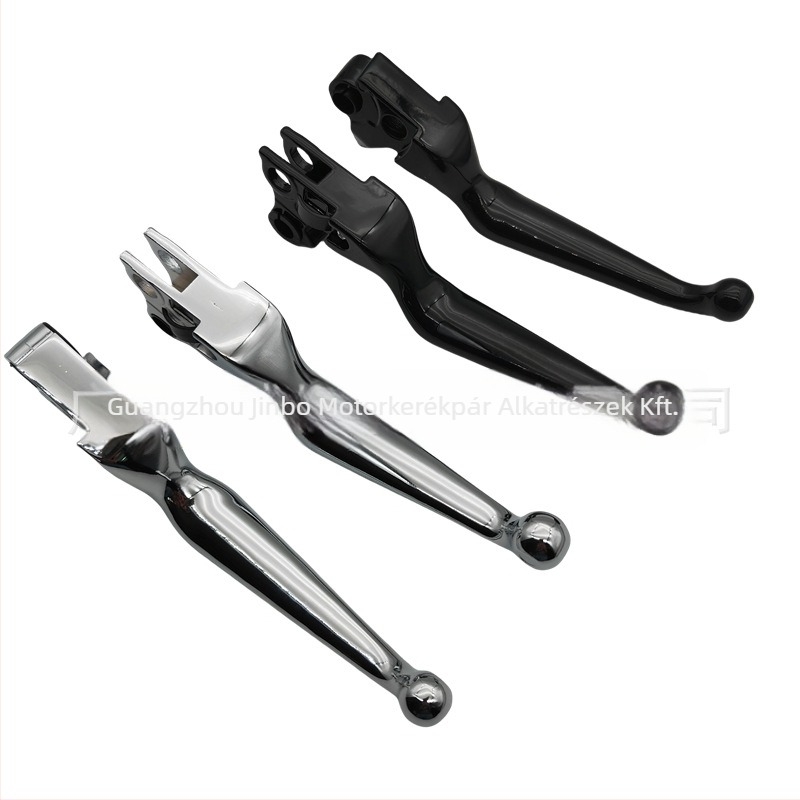 Jinbo Harley bullhorn fék- és kuplungkarral, modell 5015, Harley motorokhoz