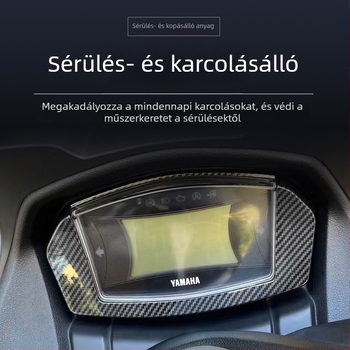 Yamaha NMAX155 karbonszál mintás műszerfal keret (20–25 modellek)