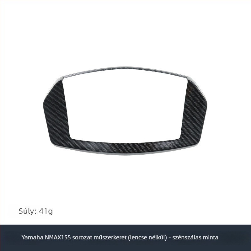 Yamaha NMAX155 karbonszál mintás műszerfal keret (20–25 modellek)