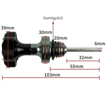 Motorkerékpár olajmérő MY-379 univerzális dekoratív