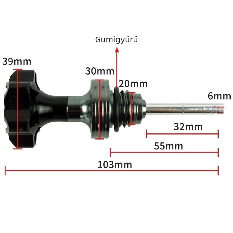 Motorkerékpár olajmérő MY-379 univerzális dekoratív
