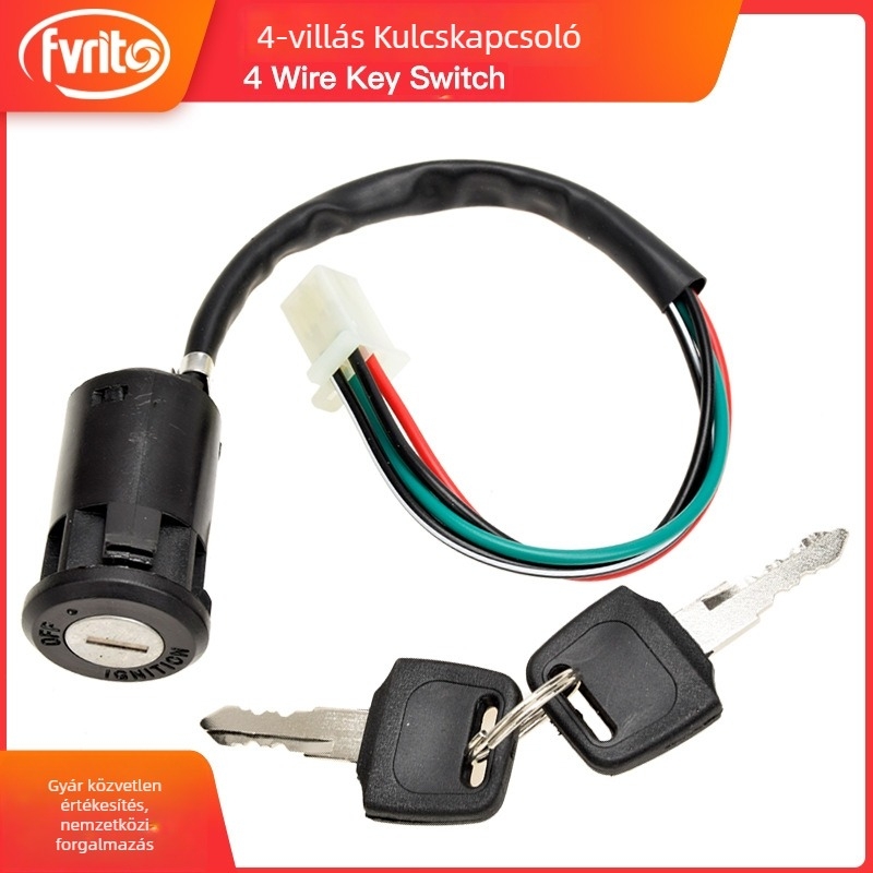 FVRITO KS001 univerzális gyújtáskapcsoló és zár ATV, terepmotor és strandautó számára
