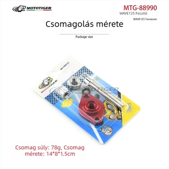 Mototiger Wave125 CNC-modifikált láncfeszítő motorkerékpárhoz MTG-88990