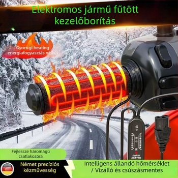 Elektromos fűtésű kormányvédő borítás