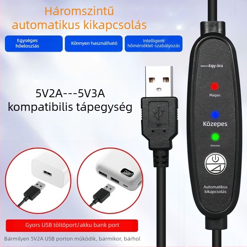 Elektromos fűtésű kormányvédő borítás