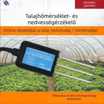Talajnedvesség-szenzor — testreszabható modell, Zhengbo Intelligent Manufacturing, pontosság ±3%FS, talajnedvesség észlelése.