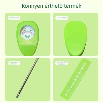 Xinglian Win LY102 mindent egyben talajnedvesség-mérő edényes növényekhez, otthoni öntözés, egytűs érzékelő