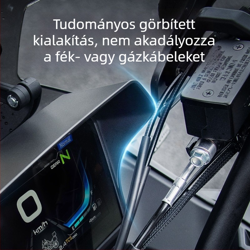Motorkerékpár műszerfal napvédő burkolat, dekoratív védőfedél