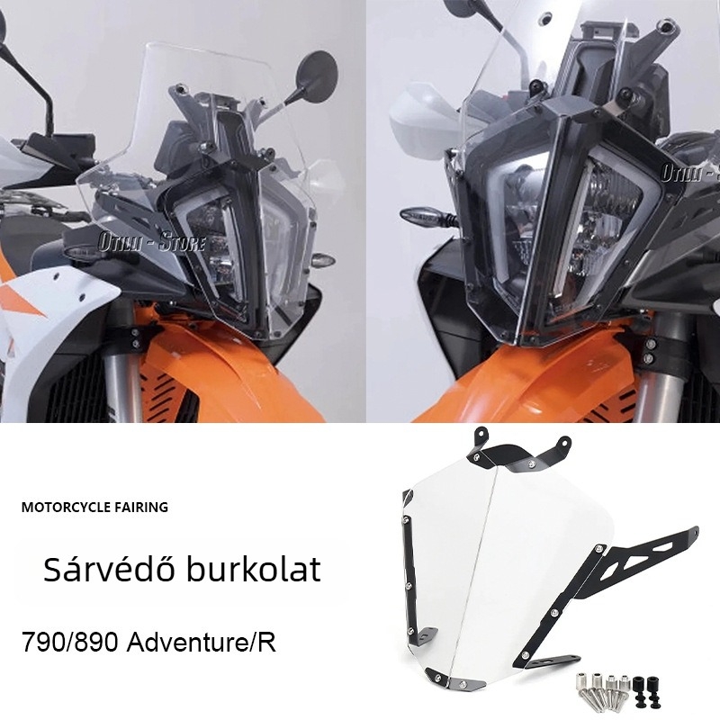Otilli elülső fényszóró átlátszó védőfedél 790/890 Adventure/R motorkerékpárhoz