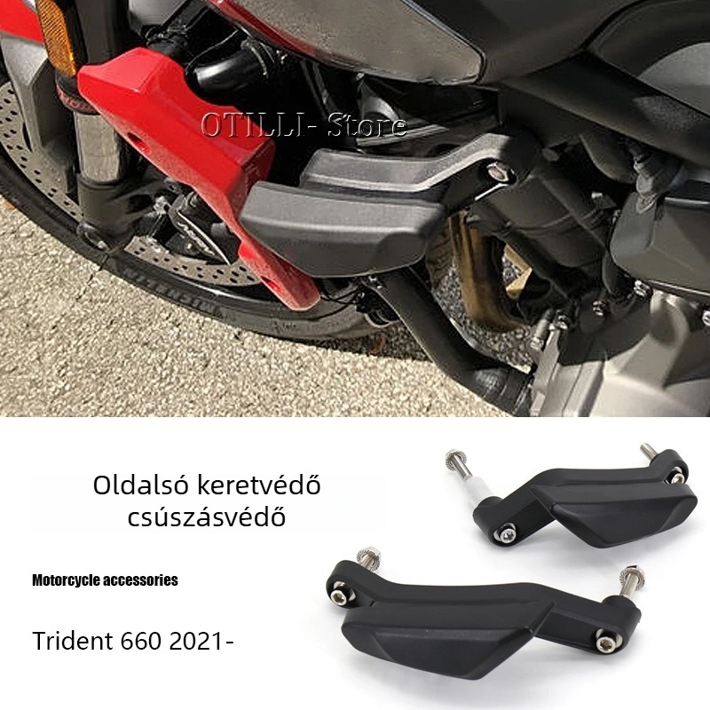 Otilli Triumph Trident 660 oldalsó váz slider védő - ütközés elleni, esés elleni
