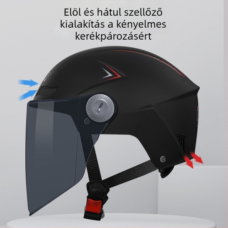 IFUSHUN ABS 3C-s tanúsított fél sisak elektromos motorokhoz