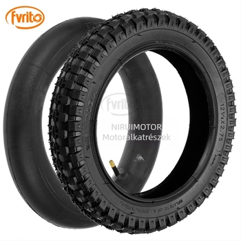 47/49cc mini off-road motorkerékpár, első és hátsó gumi 12,5×2,75, belső és külső 12 1/2×2,75