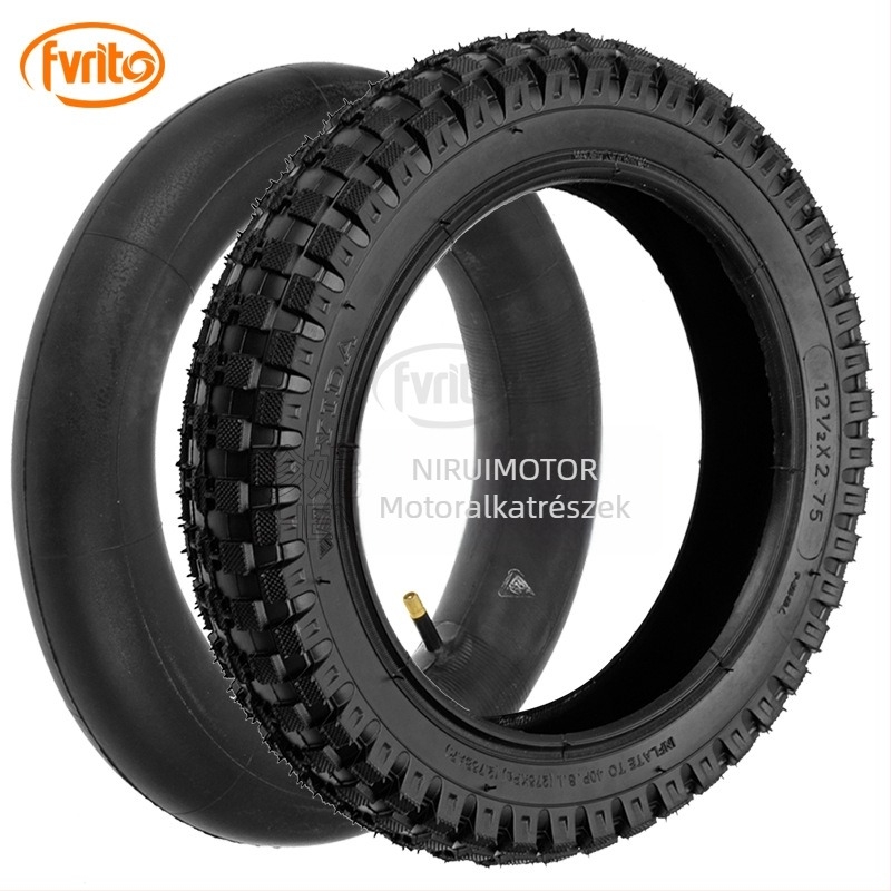 47/49cc mini off-road motorkerékpár, első és hátsó gumi 12,5×2,75, belső és külső 12 1/2×2,75