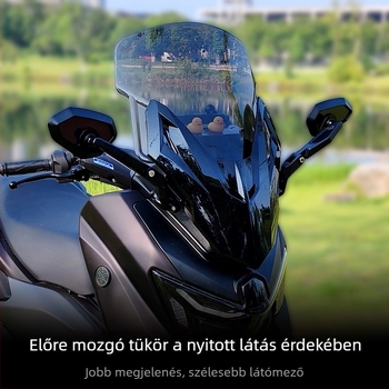 Jin qilong NMAX155 polikarbonát szélvédő – biztonság
