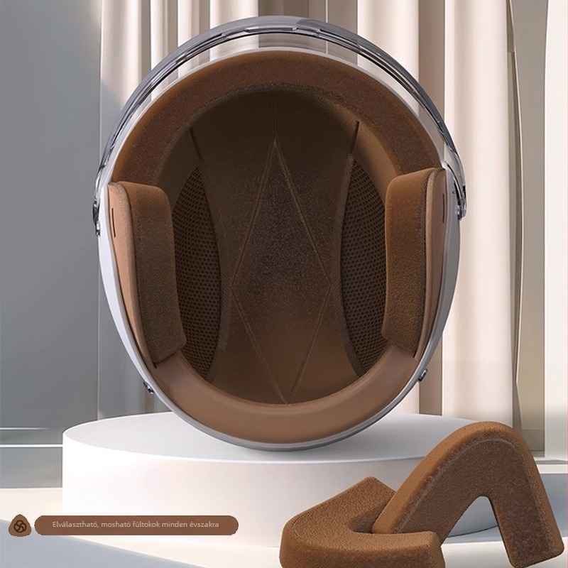 ABS fél sisak elektromos kerékpárhoz – 3C tanúsítvány, minden évszakhoz, felnőtteknek