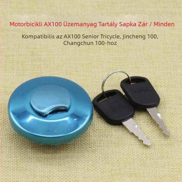 Mogelon Ax100 Üzemanyag-tank fedél kerékpárhoz – tömíti a tankot és megelőzi a szivárgást; modell Ax100; termékkód Ax100yxg