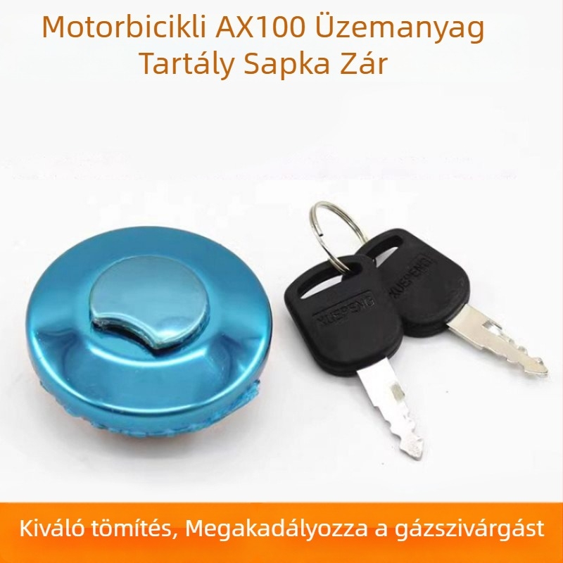 Mogelon Ax100 Üzemanyag-tank fedél kerékpárhoz – tömíti a tankot és megelőzi a szivárgást; modell Ax100; termékkód Ax100yxg