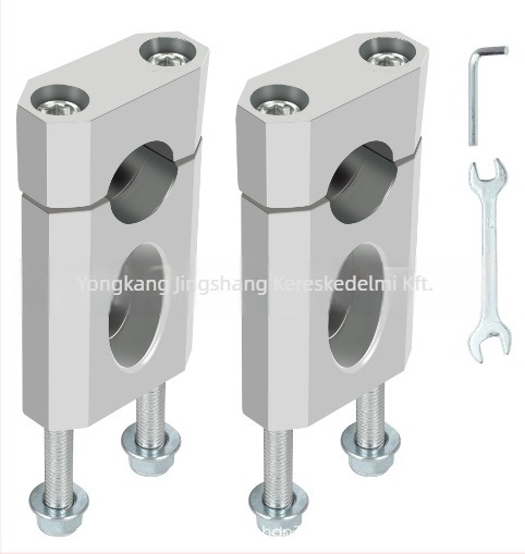 710 kódpár kormányblokk felső/alsó összeállításhoz – M8x120 imbuszcsavarok (4 db) és M8 önzáró anyák (4 db) 50–125cc terepmotorokhoz (CRF50 XR50)