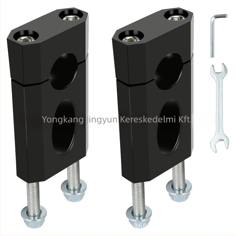 710 kódpár kormányblokk felső/alsó összeállításhoz – M8x120 imbuszcsavarok (4 db) és M8 önzáró anyák (4 db) 50–125cc terepmotorokhoz (CRF50 XR50)