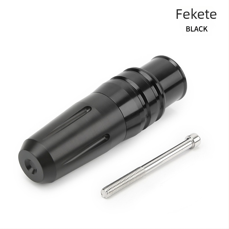 CNC módosított anti-esés rúd motorkerékpár kipufogóvédőhöz, alumíniumötvözet, GW250 univerzális, 8 mm-es nyílás, Knight Armor stílus, FSB-021 modell, JS márka