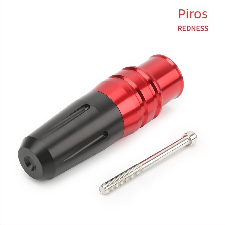 CNC módosított anti-esés rúd motorkerékpár kipufogóvédőhöz, alumíniumötvözet, GW250 univerzális, 8 mm-es nyílás, Knight Armor stílus, FSB-021 modell, JS márka