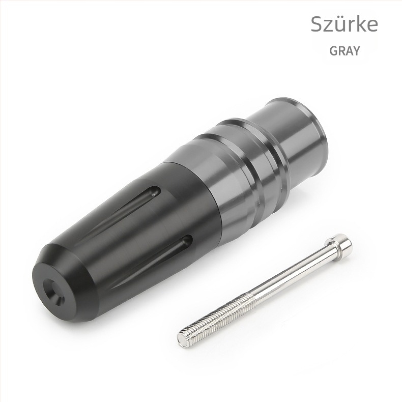 CNC módosított anti-esés rúd motorkerékpár kipufogóvédőhöz, alumíniumötvözet, GW250 univerzális, 8 mm-es nyílás, Knight Armor stílus, FSB-021 modell, JS márka