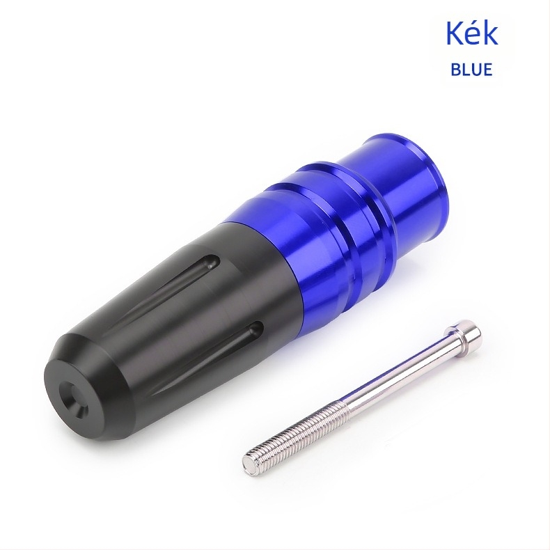 CNC módosított anti-esés rúd motorkerékpár kipufogóvédőhöz, alumíniumötvözet, GW250 univerzális, 8 mm-es nyílás, Knight Armor stílus, FSB-021 modell, JS márka