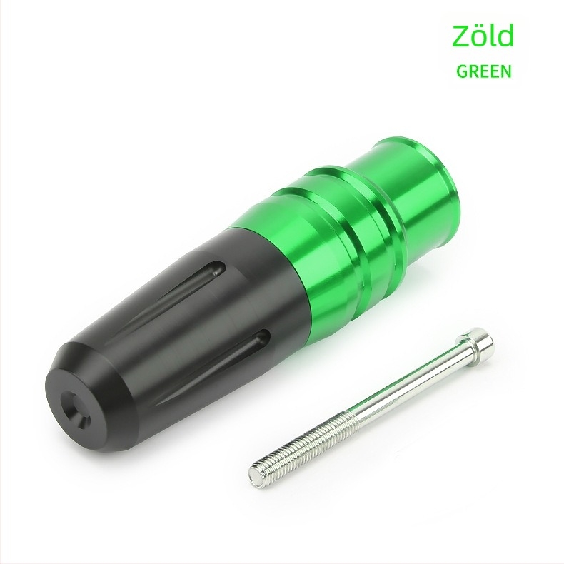 CNC módosított anti-esés rúd motorkerékpár kipufogóvédőhöz, alumíniumötvözet, GW250 univerzális, 8 mm-es nyílás, Knight Armor stílus, FSB-021 modell, JS márka