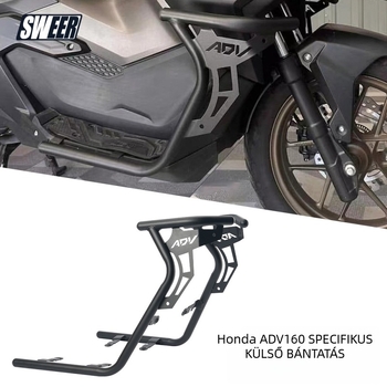 SWEER motorkerékpár lökhárító a Honda ADV160-hez – kompatibilis 21-24 modellekkel