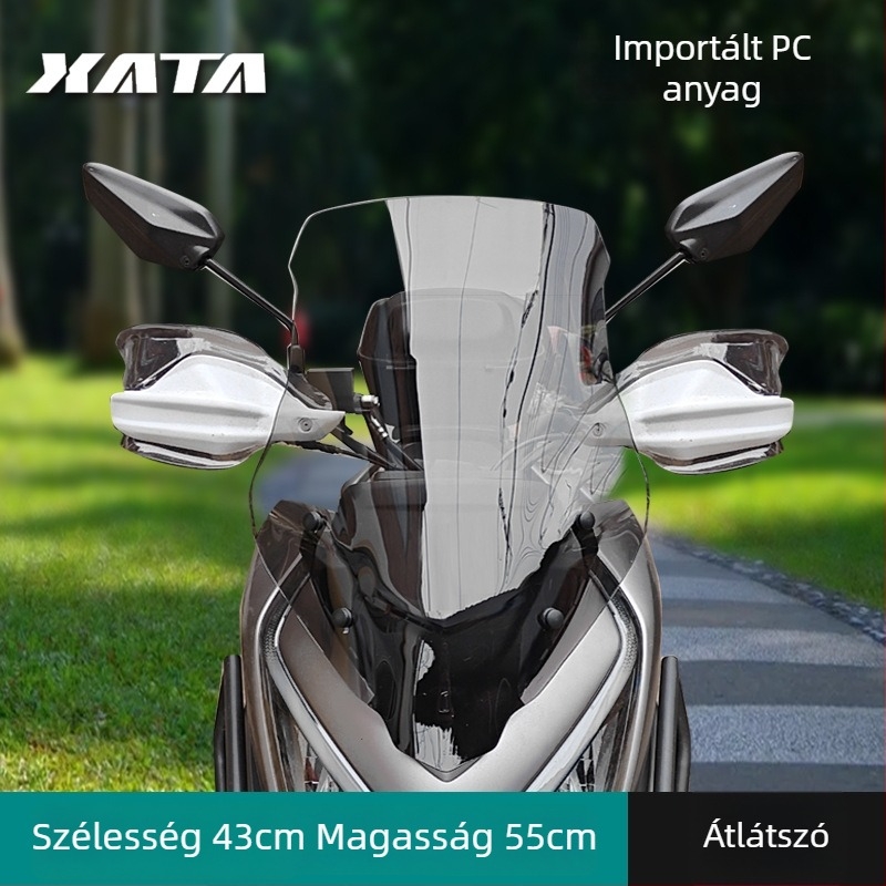 Haojue ADX125-höz szélvédő, Xiamen tai márka, modell Windshield