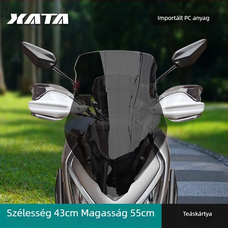 Haojue ADX125-höz szélvédő, Xiamen tai márka, modell Windshield