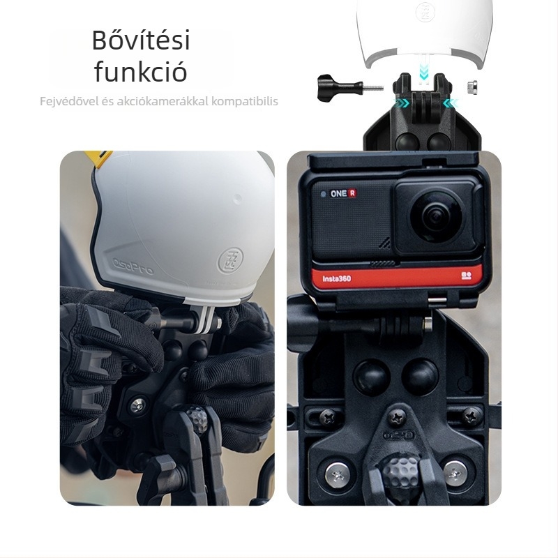 Mwupp osopro sorozat motorkerékpárhoz való telefon navigációs tartó, ütéscsillapító változat, állítható átmérőjű burkolat, modell BAT109