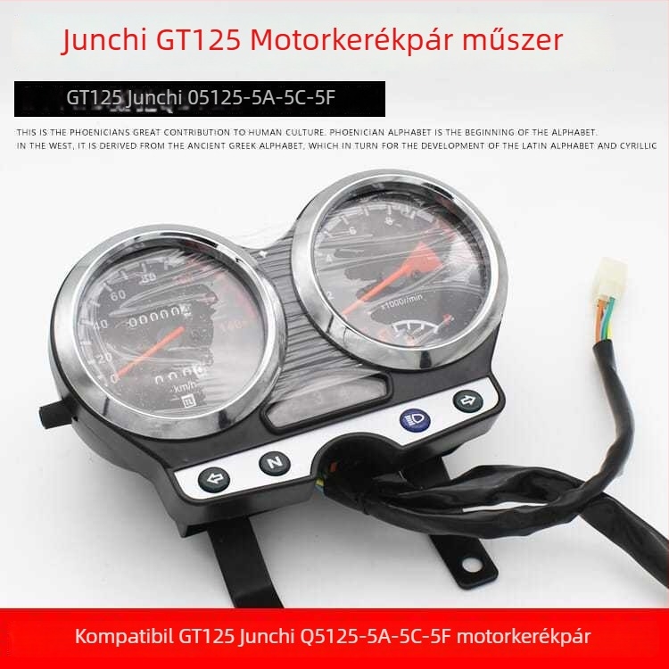 Mojielong GT125 motorkerékpár műszerfal (Porvédő, Márka Mojielong, Modell GT125, Alkalmas: motorkerékpár)