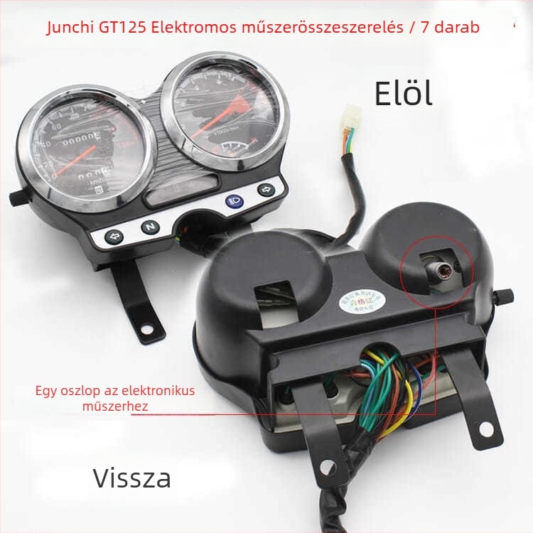 Mojielong GT125 motorkerékpár műszerfal (Porvédő, Márka Mojielong, Modell GT125, Alkalmas: motorkerékpár)