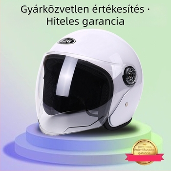 ABS anyagú 3/4 sisak felnőtteknek, minden évszakban elektromos járművekhez