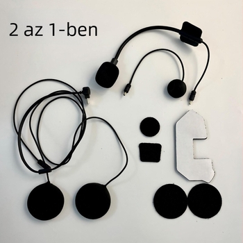 Motorkerékpár sisak Bluetooth headset, 5.4, 10 m hatótáv, sztereó, zajcsökkentés, zenelejátszás és hívások