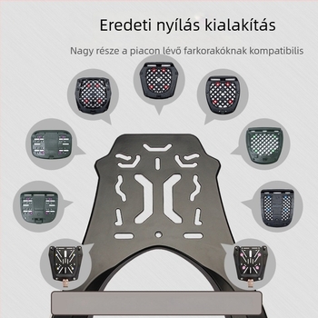 Yamaha NMAX155 alumínium ötvözet hátsó poggyásztartó — vastagított, fejlett dizájn