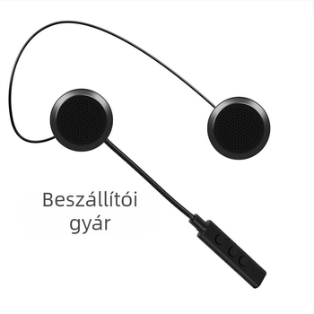 Motorkerékpár sisak Bluetooth headset – Magas hangerősségű sztereó, Vízálló, Hívások és zene támogatás, Bluetooth 5.0, 10 m hatótáv, Bilaterális sztereó, Akkumulátor-élettartam 160 óra