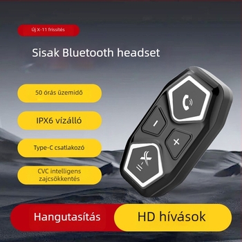 X sorozat sisak Bluetooth headset – intelligens zajcsökkentés, 20 m hatótávolság, Bluetooth 5.0, 3D sztereó, 50 h akkumulátor