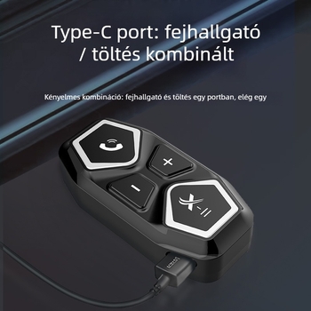 X sorozat sisak Bluetooth headset – intelligens zajcsökkentés, 20 m hatótávolság, Bluetooth 5.0, 3D sztereó, 50 h akkumulátor