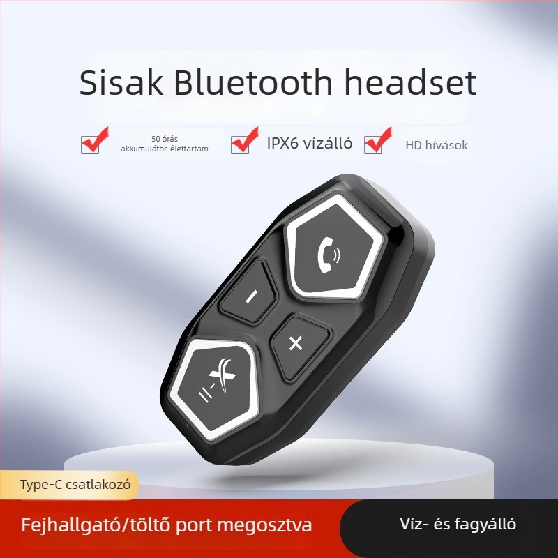 X sorozat sisak Bluetooth headset – intelligens zajcsökkentés, 20 m hatótávolság, Bluetooth 5.0, 3D sztereó, 50 h akkumulátor