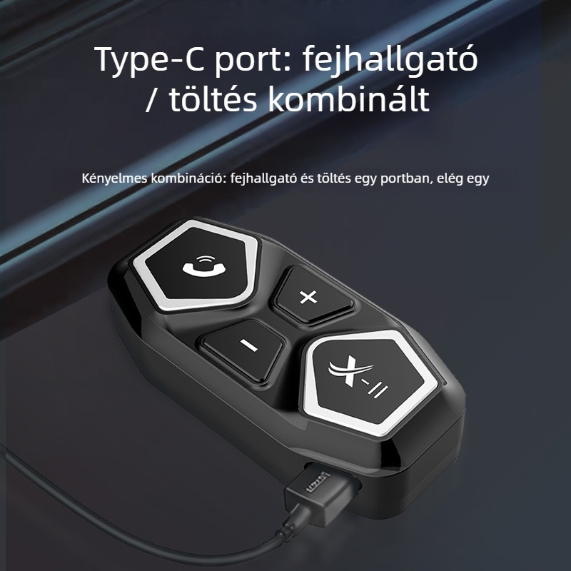 X sorozat sisak Bluetooth headset – intelligens zajcsökkentés, 20 m hatótávolság, Bluetooth 5.0, 3D sztereó, 50 h akkumulátor