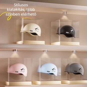 Fél sisak elektromos járművekhez, ABS, 3C tanúsítvány, nyári használatra