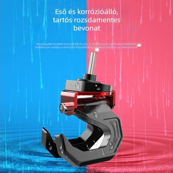 Elülső kampó elektromos robogókhoz - univerzális akkumulátor-motorkerékpár módosítás, lyukasztás nélküli, többfunkciós akasztó, modell 001, kód 001