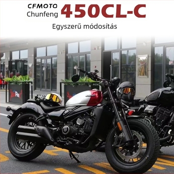 450clc Spring Style módosító alkatrészek, ütésálló lökhárító, retro oldaltáska, sisaktáska, hajtogatható hátsó támasz és rakodókeret